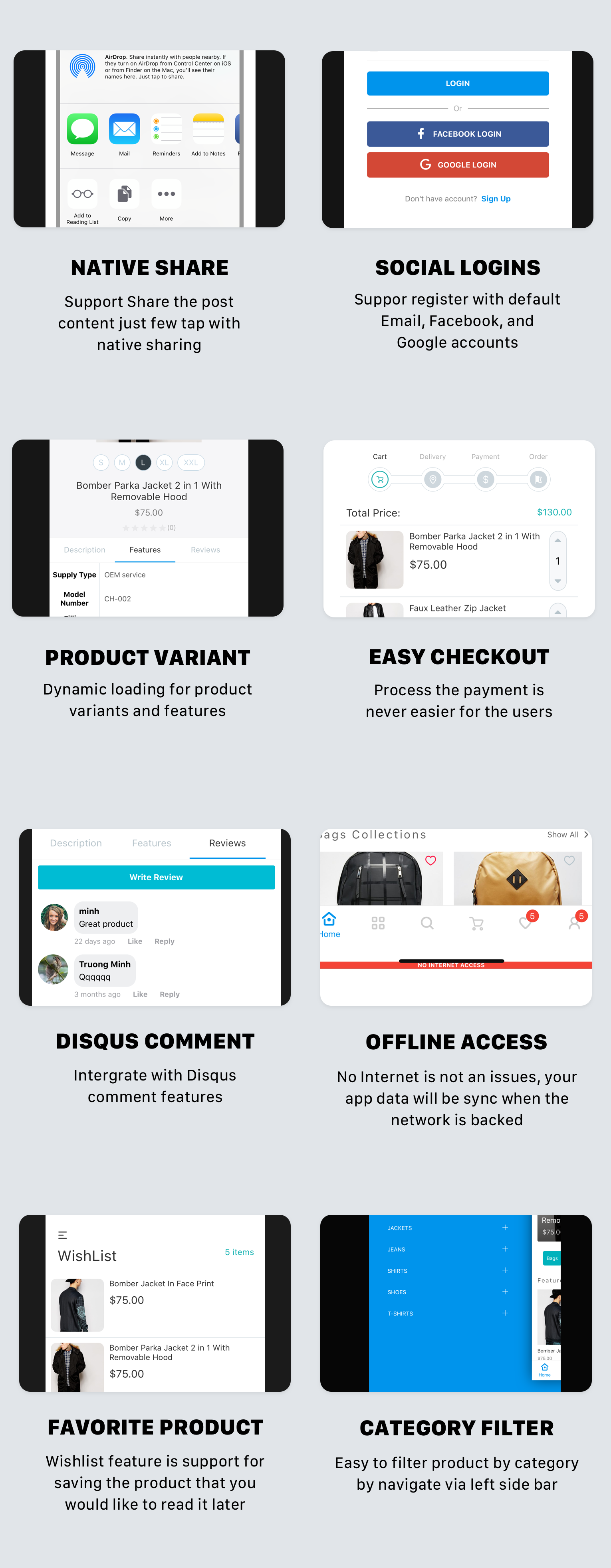 CeStore - ReactJS web app & React Native mobile app for e-commerce - 5