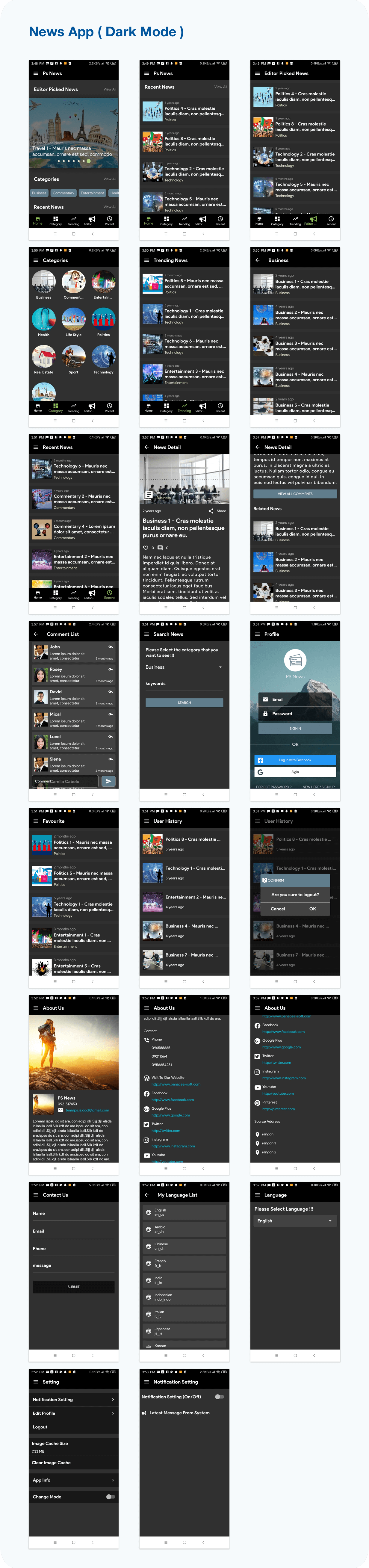 FlutterX (Flutter UI Kits Widgets and Template Collection For iOS & Android) 1.1 - 14
