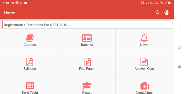 Coaching Center Mobile And Backend App icon