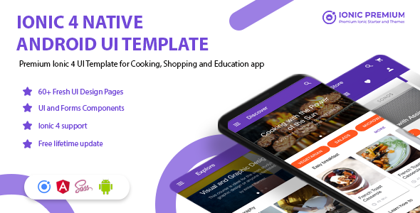 Ionpedia - Ionic 4 Native Android UI Templates icon