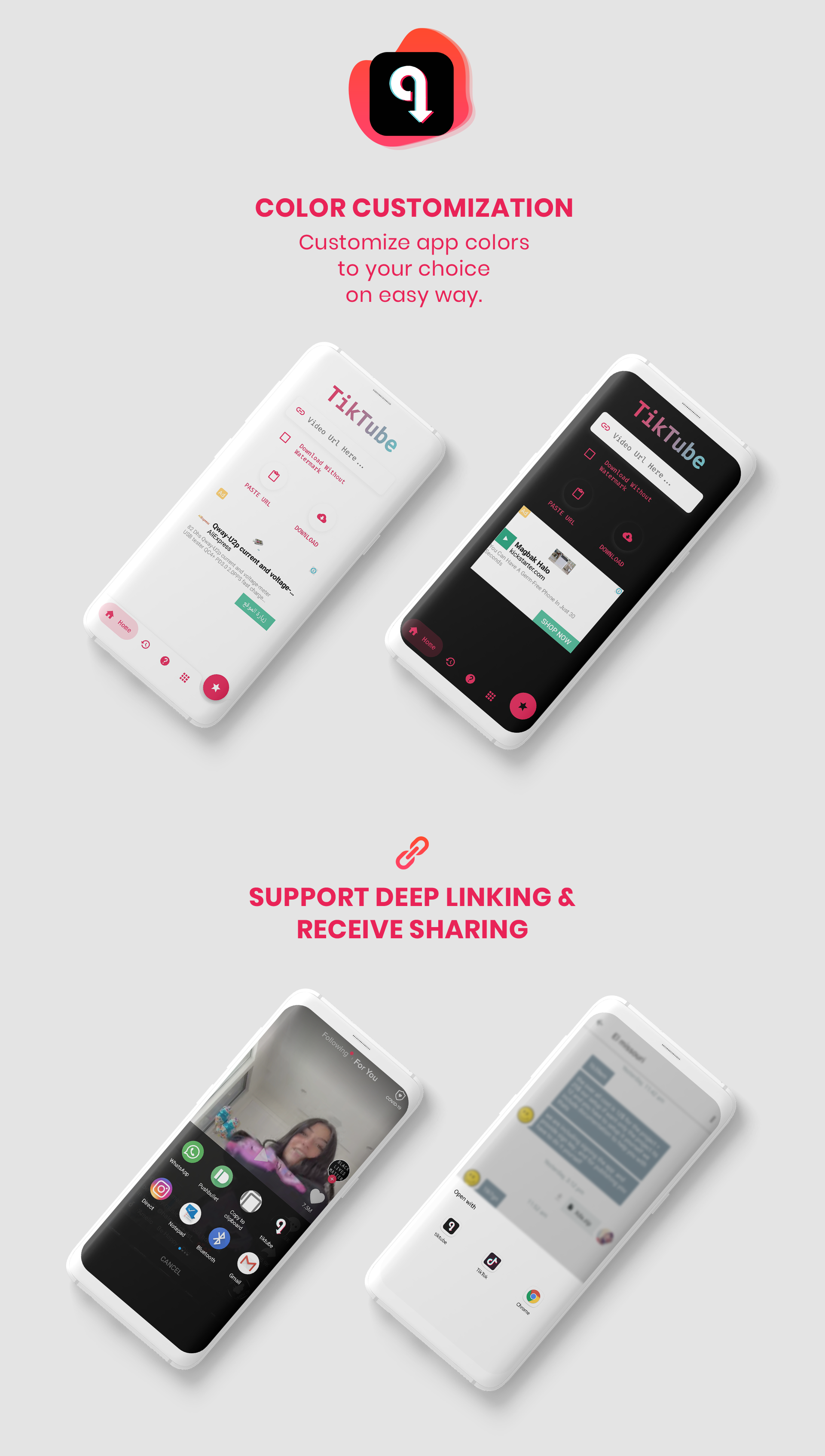Tiktube Tiktok Video Downloader No Watermark Flutter Code market