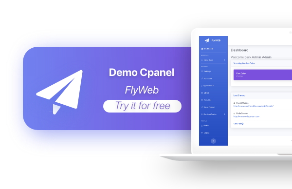 FlyWeb for Web to App Convertor Flutter + Admin Panel - 17