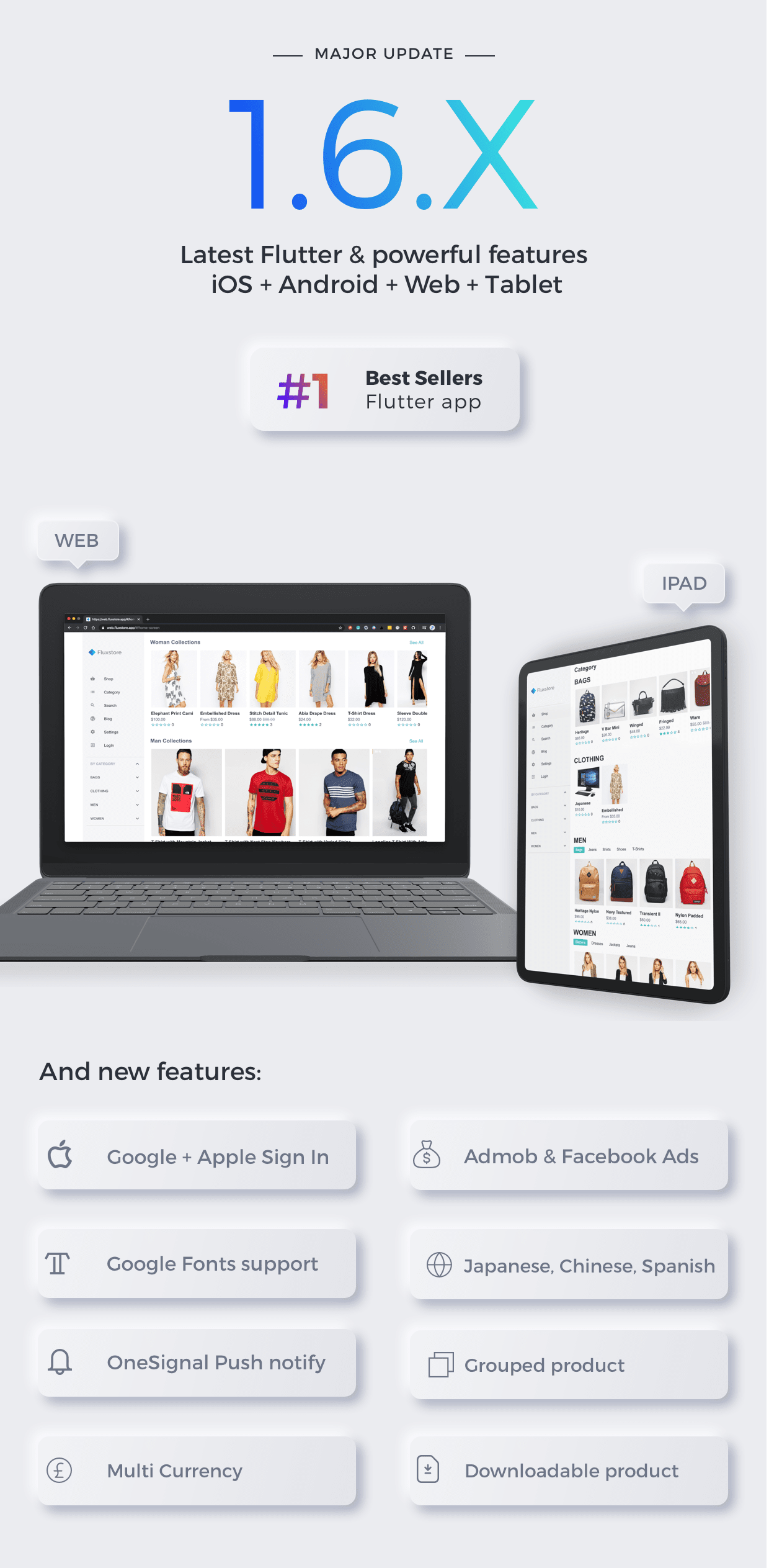 Fluxstore Multi Vendor - Flutter E-commerce Full App - 2