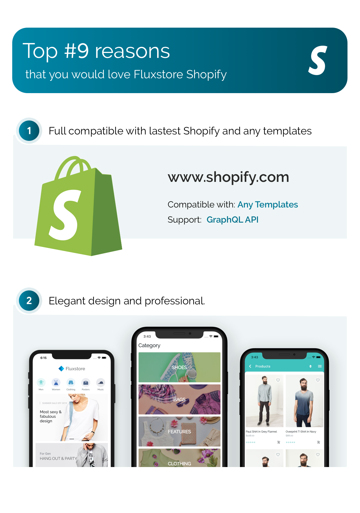 FluxStore Shopify - The Best Flutter E-commerce app - code.market