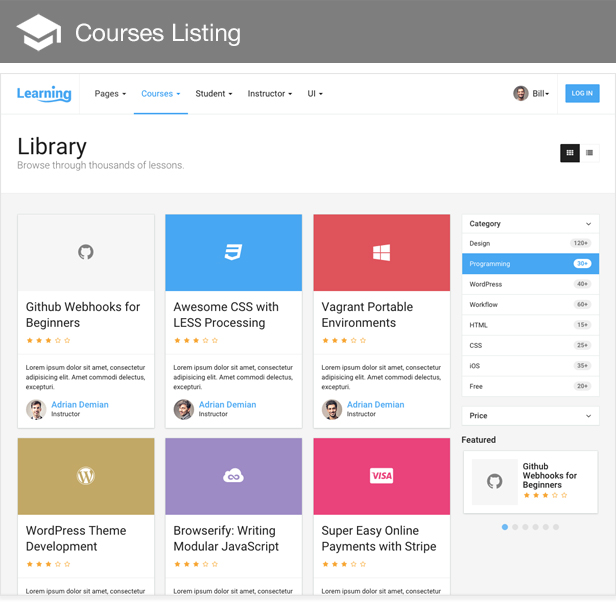 Learning App - Learning Management System Template - 3