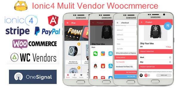 IonicWooMultiVendorStore - Ionic4 Multi Vendor Woocommerce App icon