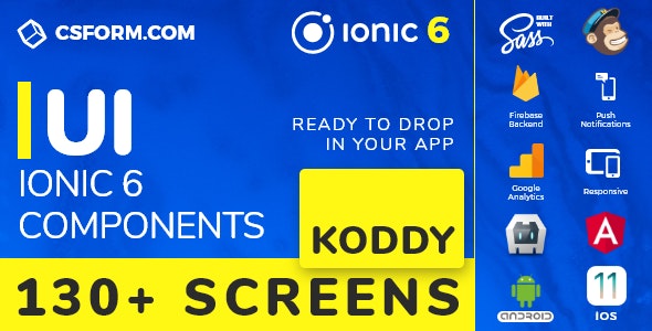 Coppy | Ionic 6 / Angular 9 UI Theme / Template App | Multipurpose Starter App - 3