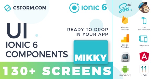 Billy | Ionic 6 / Angular 9 UI Theme / Template App | Multipurpose Starter App - 7