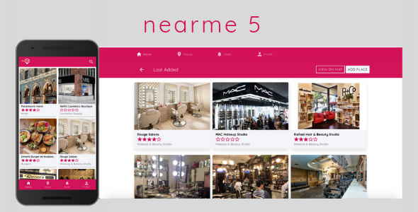Nearme 6.0 - Ionic 5 Starter / Template for location based apps icon