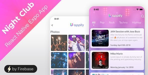 Night Club App - React Native Expo App icon