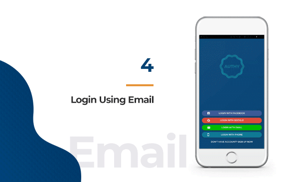 Authy - Ionic Firebase Social Authentication Login using Email