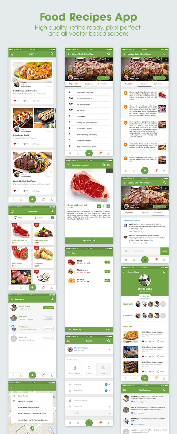 5Stars - Mobile UI KIT for Food & Beverage App Ecosystem - 4