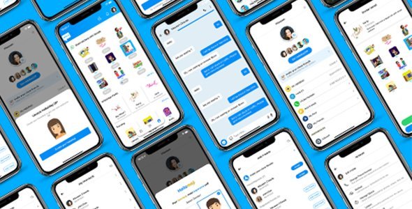 ionic 5 chatting app template icon