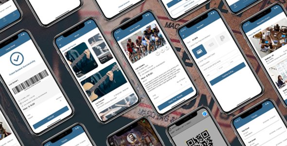 ionic 5 events booking template(users + admin) icon