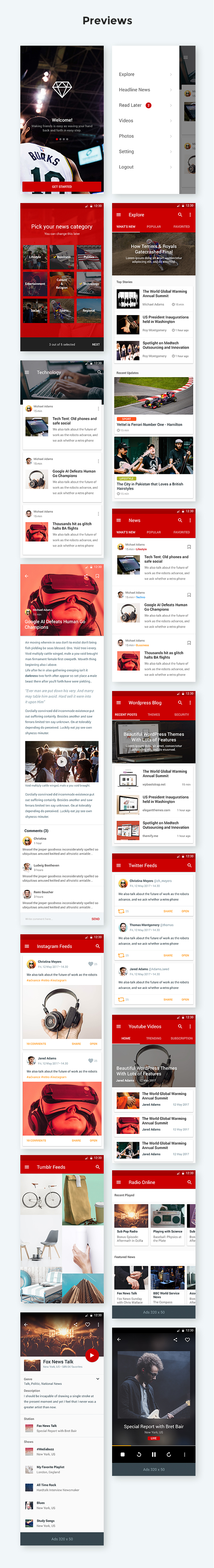 Newsmaker - News & Editorial UI KIT - 3