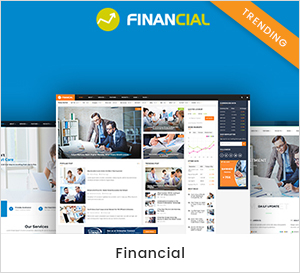 Financial - Business and Financial WordPress Theme