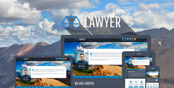 Lawyer - Bootstrap Responsive WP Theme