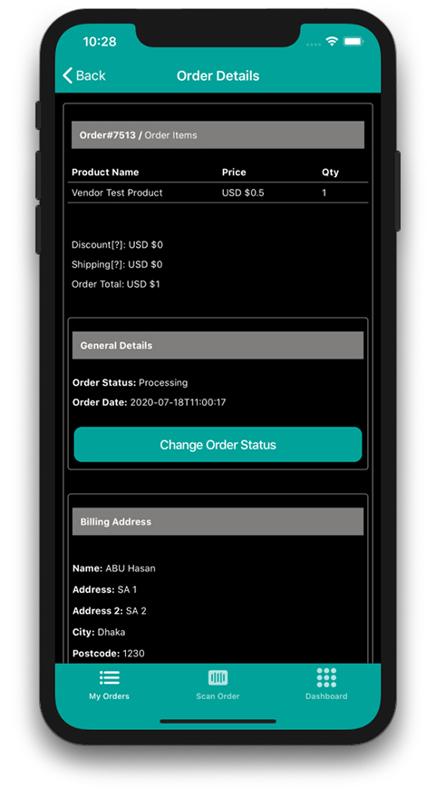 Order Manager Apps for Vendors for Dokan Multivendor E-Commerce Website Using Ionic 5 Angular - 10