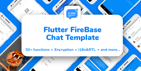 Flutter Firebase Chat template app