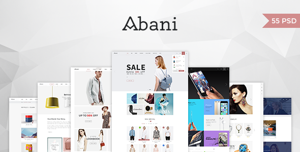 Abani – Multi Purpose eCommerce PSD Template icon