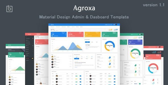 Agroxa - Material Design Admin & Dashboard Template icon