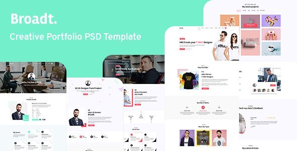 Broadt - Portfolio PSD Template icon