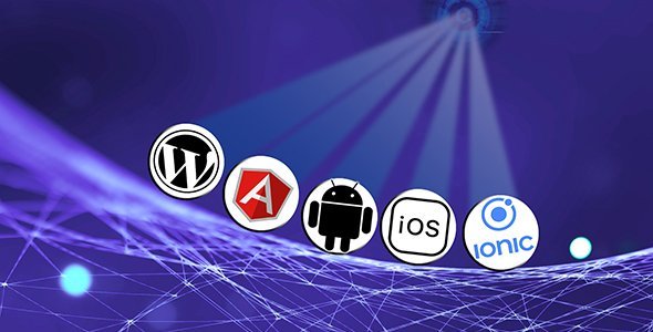 Complete WordPress Blogging Android iOS Apps Using Ionic 5 Angular Ionic  Mobile App template
