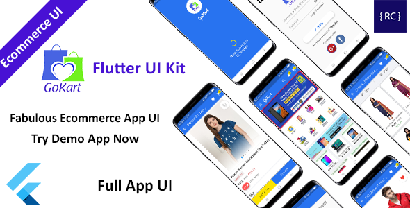 Flutter E-commerce App UI Kit - GoKart icon