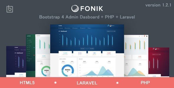 Fonik - Responsive Bootstrap 4 Admin Dashboard icon