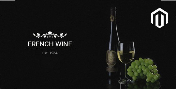 French Wine — Responsive Magento 2 Theme  Ecommerce Design 