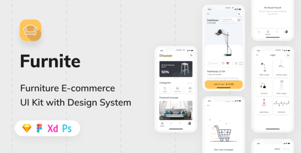 Furnite - Furniture E-commerce UI KIT icon