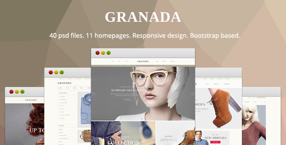 Granada - Responsive eCommerce PSD Template icon