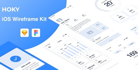 Hoky Mobile Wireframe Kit icon