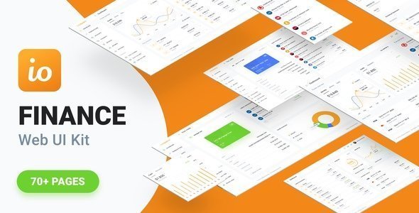 IOFinance - UI Kit for Finance, Banking and Wallet Websites icon