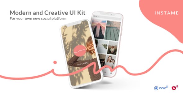 InstaMe - iOS & Android Social Platform Theme icon