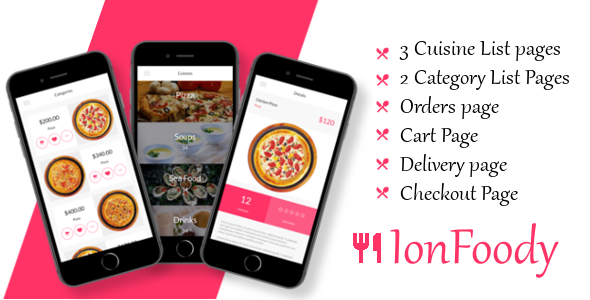 IonFoody - Ionic 3 Restaurant Template icon