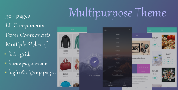 IonMultiPurpose - Ionic 3 Multi Purpose Template icon