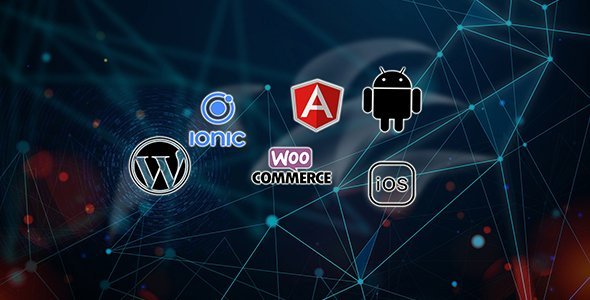Ionic 5 Angular Android iOS Apps For WooCommerce Using InAppBrowser Web Checkout Ionic Ecommerce Mobile App template