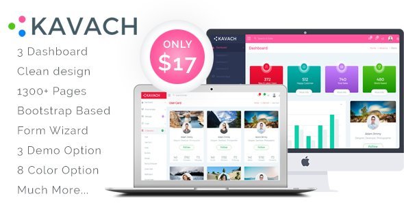 Kavach - Responsive Admin Dashboard Template icon