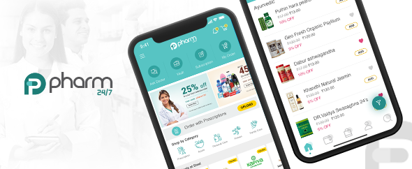 Online Medicine Delivery App- iOS templates