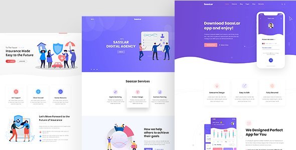 SaasLar - Creative Agency & Portfolio PSD Template icon
