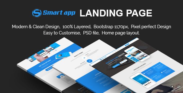 Smart App Landing Page