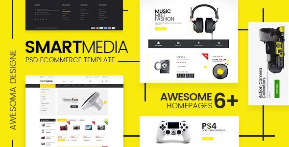 Smart Media - Ecommerce PSD Template icon