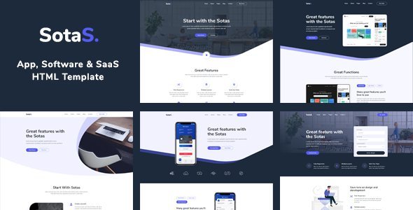 SotaS - App, Software & SaaS HTML Template icon