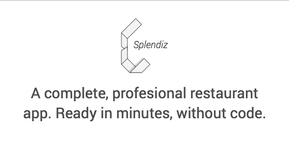 Splendiz Restaurant App With Dashboard icon