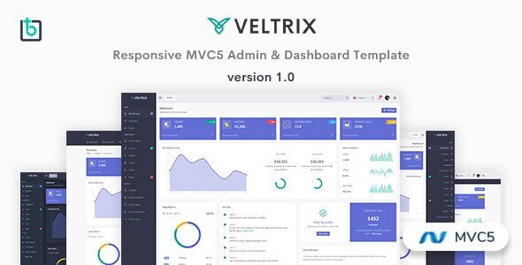 Veltrix - MVC5 Admin & Dashboard Template icon