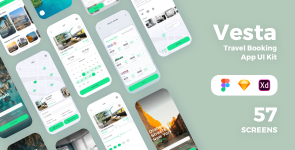 Vesta - Travel Booking App UI Kit icon