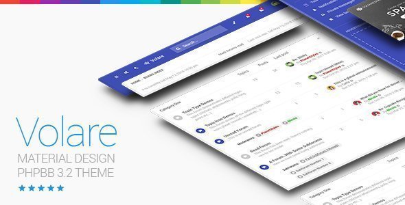 Volare - Material Design phpBB 3.3 Theme icon