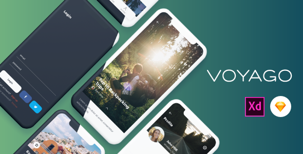 Voyago - Travel App UI Kit icon