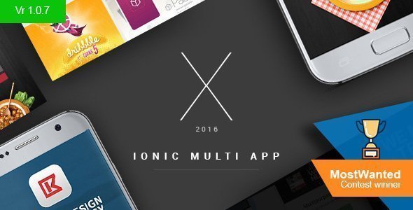 X App - Hand-crafted multiple ionic apps with Laravel backend icon